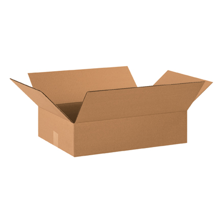 20 x 14 x 4" Flat Corrugated Boxes