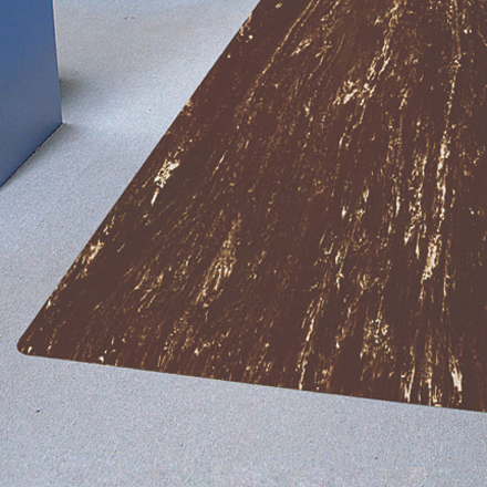 2 x 6' Walnut Marble Anti-Fatigue Mat