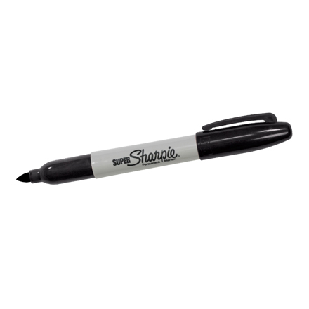 Black Super Sharpie<span class='rtm'>®</span> Markers