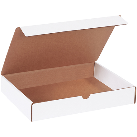 12 x 9 x 2" White Literature Mailers