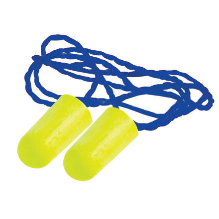 E-A-Rsoft<span class='tm'>™</span> Yellow Neons<span class='tm'>™</span> Corded Earplugs